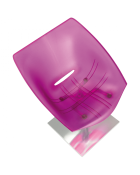 Кресло парикмахерское "GINEVRA TRANSPARENTE"