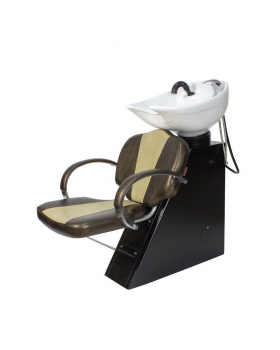 Парикмахерская мойка "Елена" с креслом "Мона Люкс"