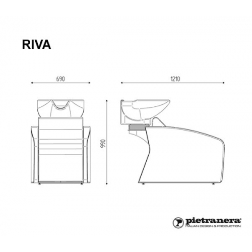 Мойка парикмахерская "RIVA - RELAX"