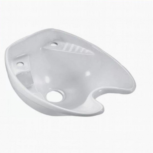 Парикмахерская средняя раковина SUN&SPA "ГАММА" белая + СЛИВ